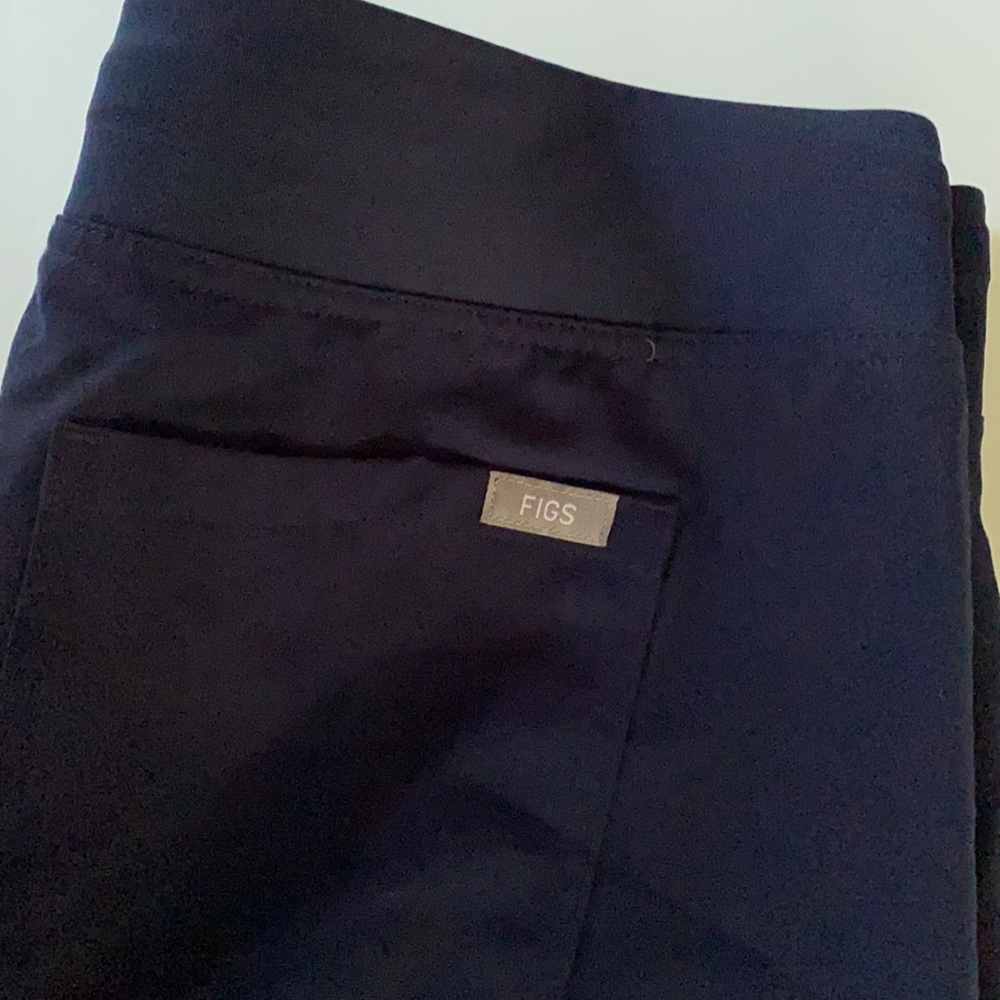 Figs Navy Straight Leg Pants - Picture 9 of 12